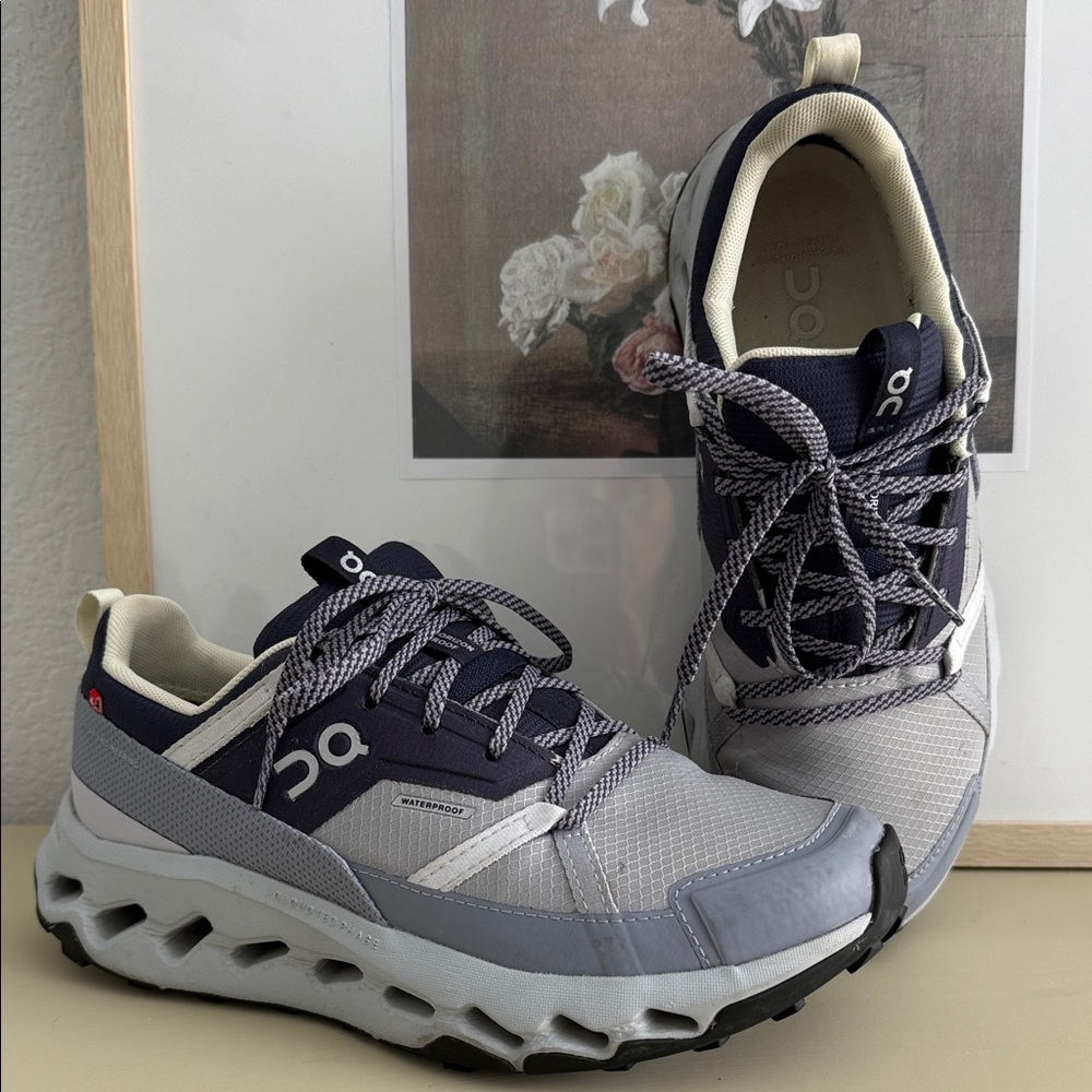 On Running Women's Gray Athletic Shoes